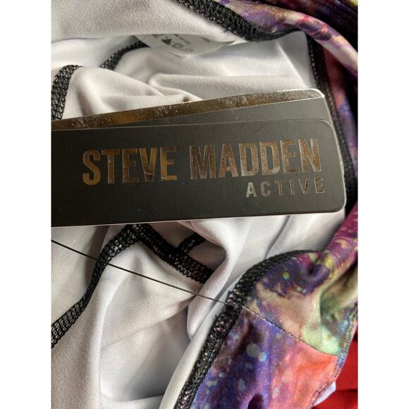 Brand New Steve Madden Women's Medium Loden Combo Multicolored Leggings Dry - Picture 6 of 7